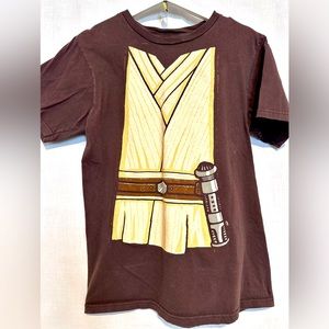 POP CULTURE T-SHIRT - STAR WARS - Rae! Women's Sz L - BROWN
